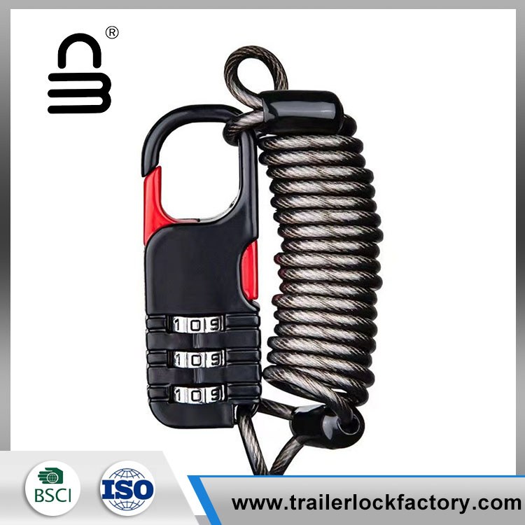 Kunci topi keledar tali kawat