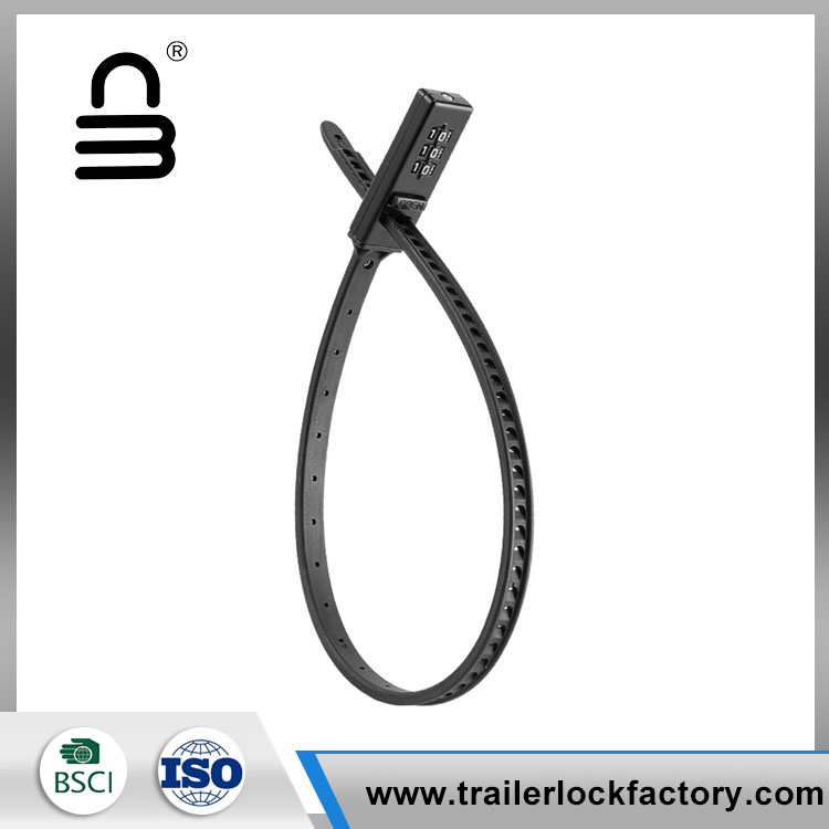 Zips mengikat kunci kabel